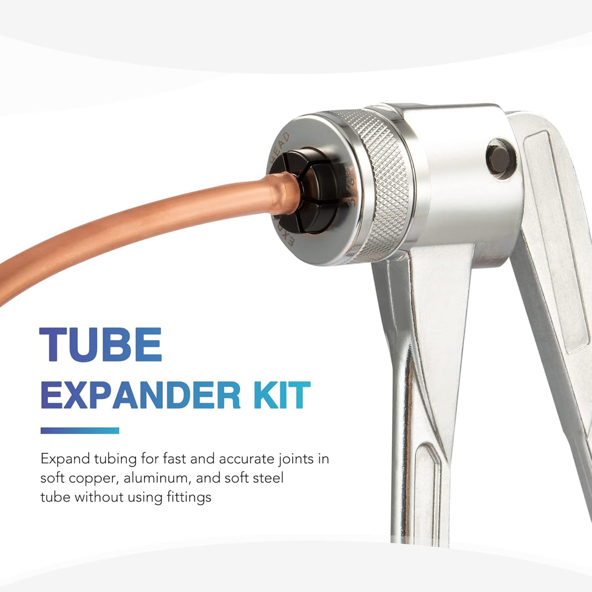 11pc Tube Expander Tool Kit with Pipe Cutter, Deburring Tool, Chamfering Tool, 7 Expander Heads, Storage Case N596434