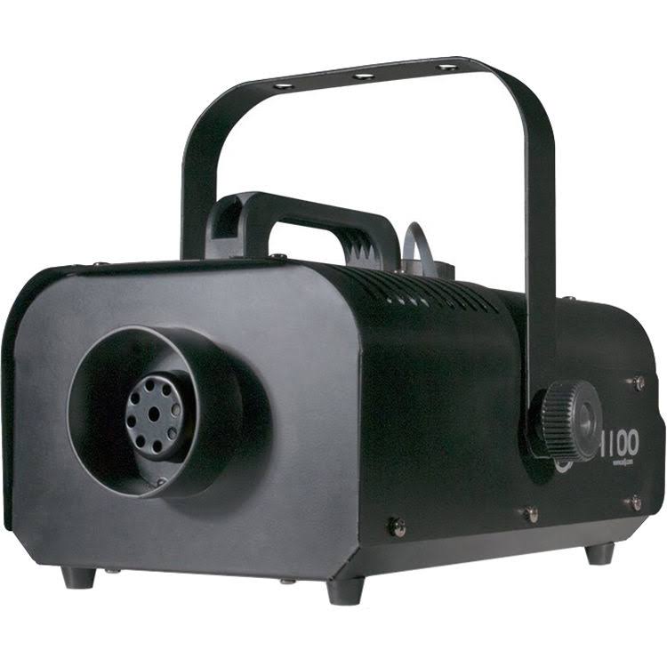 Black 1000 W Mobile Fog Machine with Wireless Remote Control S316