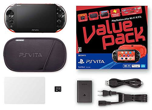 Red Black PlayStation Vita F720
