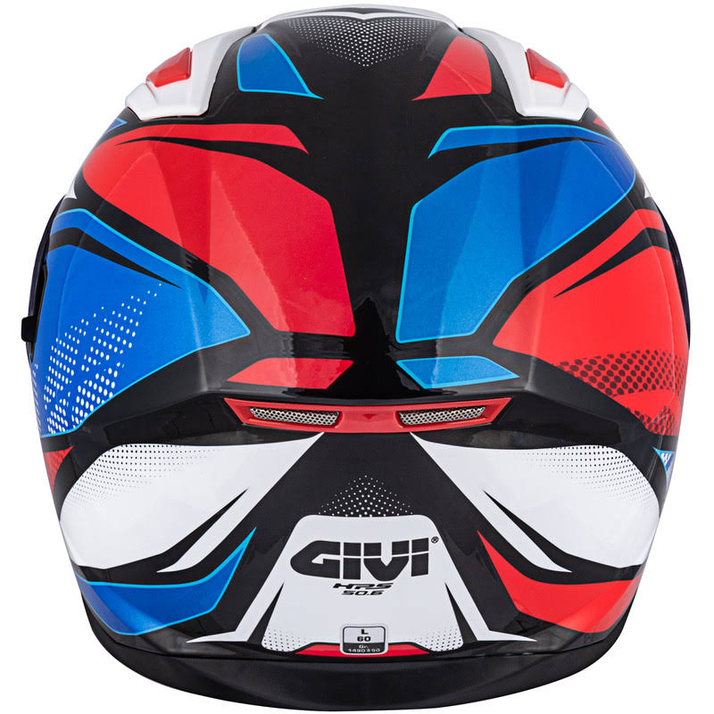 Black White Blue Red Helmet Size S H204732