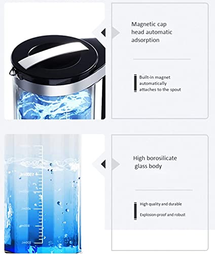 Portable Hydrogen Water Generator with PEM and SPE Technology B450
