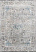 Silver Blue 2'8 x 10' Rug D224399