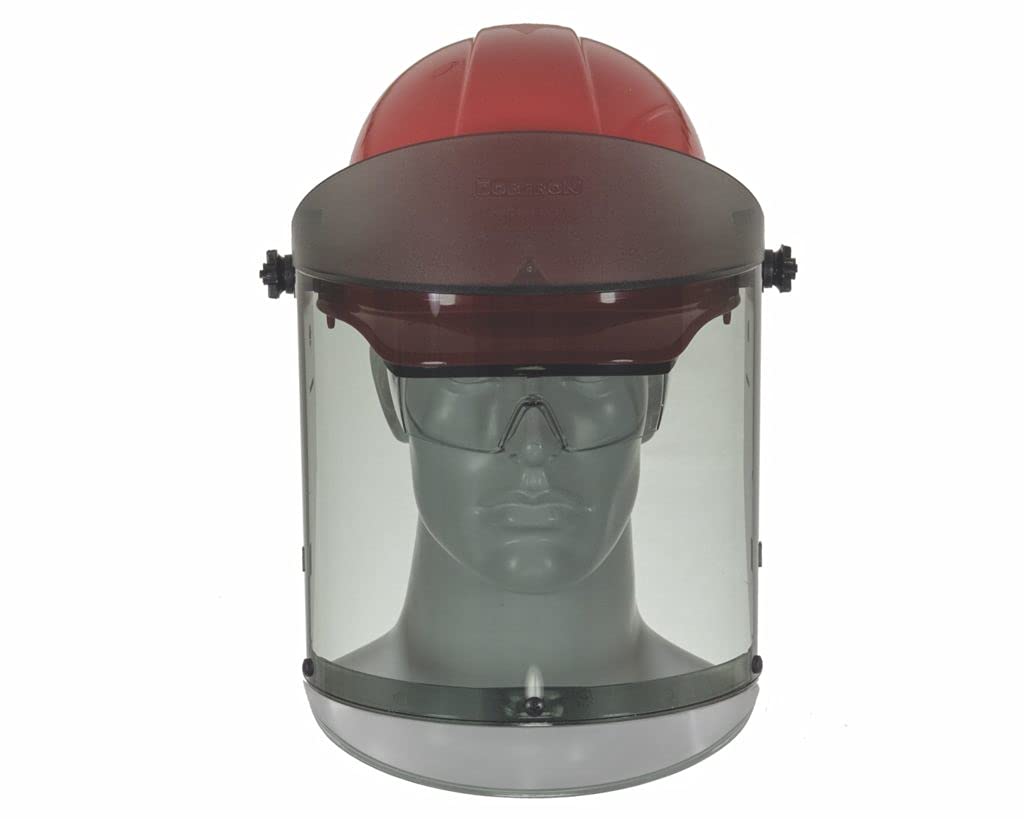 12 Cal Arc Flash Face Shield with Anti-Fog & Hard Cap G754