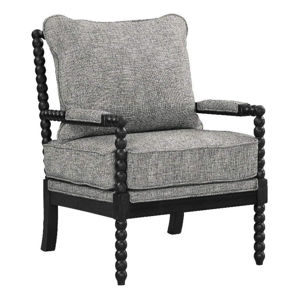 Graphite Black Fabric Chair B60143