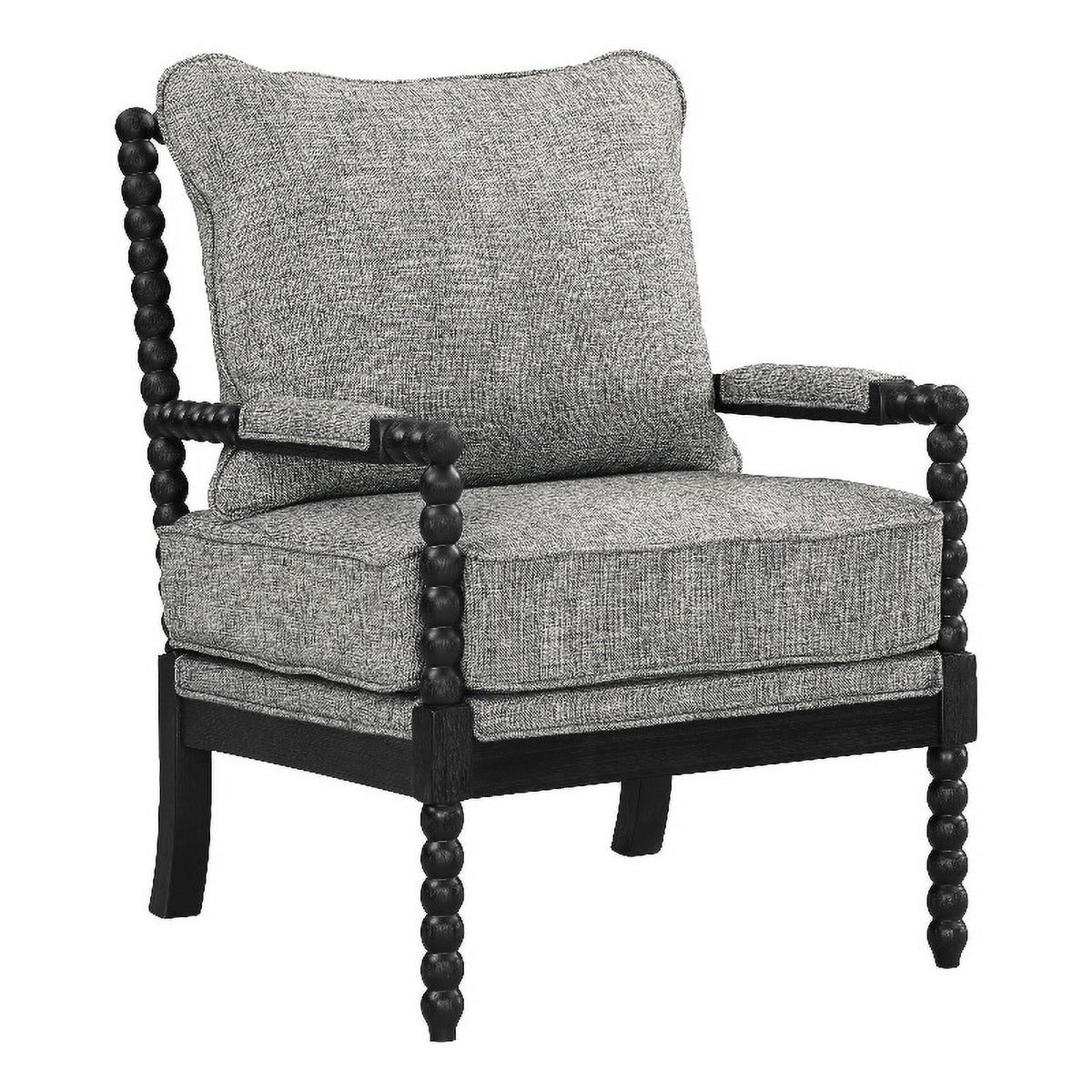 Graphite Black Fabric Chair B60143