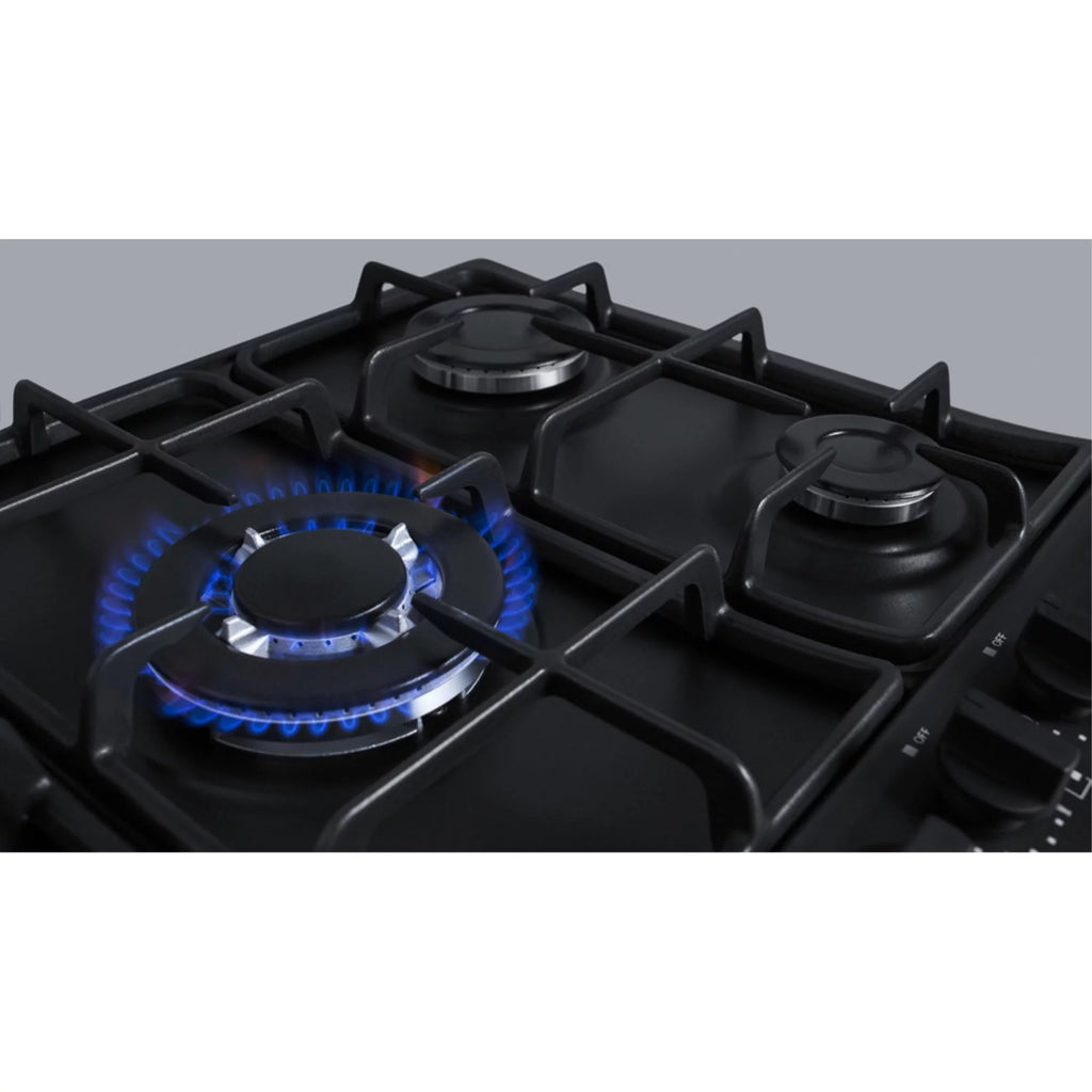 Black 5 Burner Gas Cooktop with Cast Iron Grates X286499