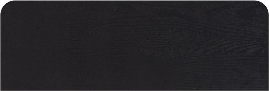 Black Storage Cabinet with 3 Doors and Adjustable Shelf I7149