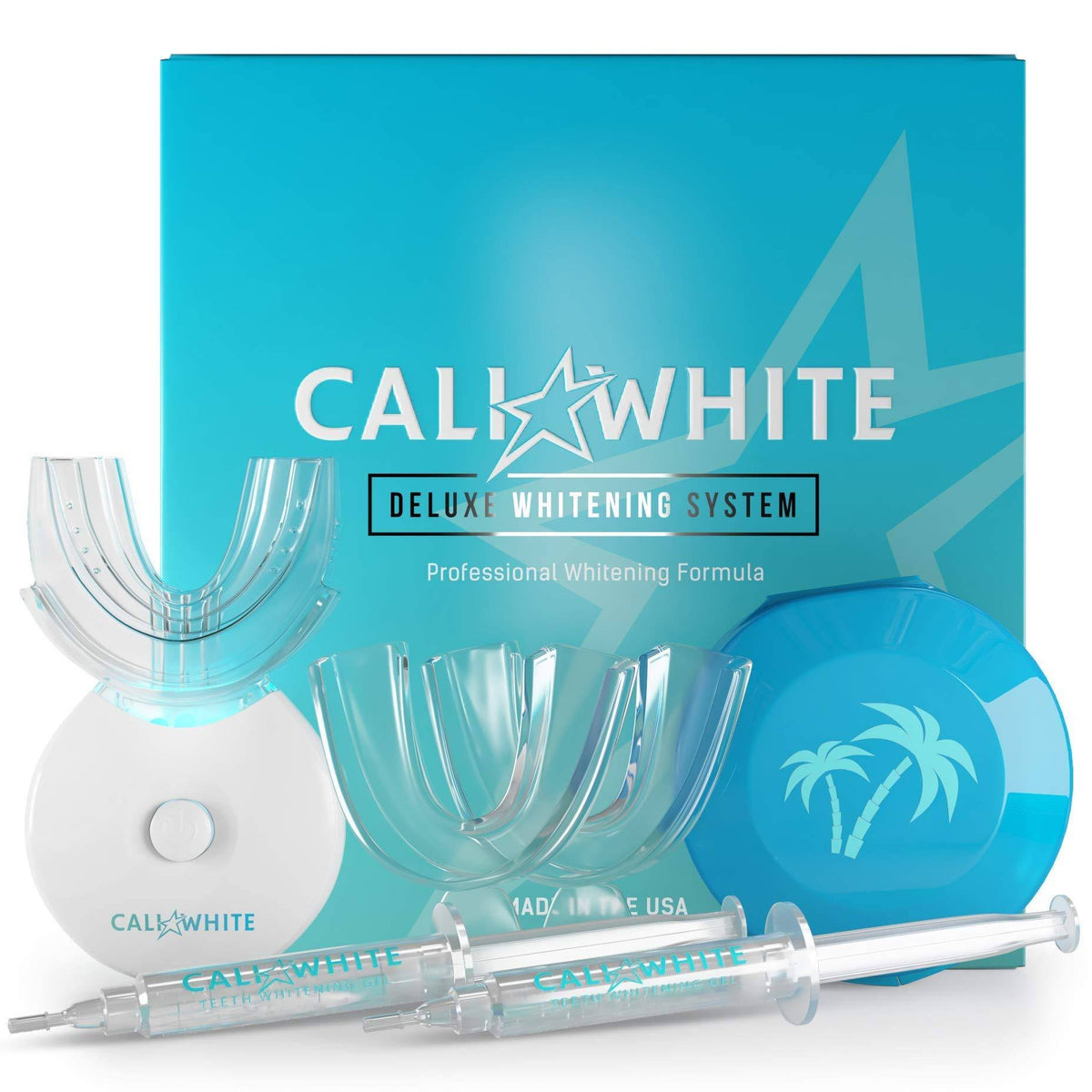 Vegan Teeth Whitening Kit with LED Light P466