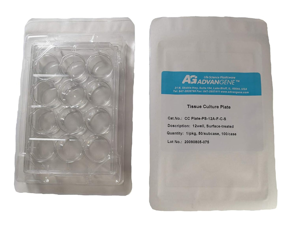12 Well Sterile Flat Tissue Culture Plate Q855363