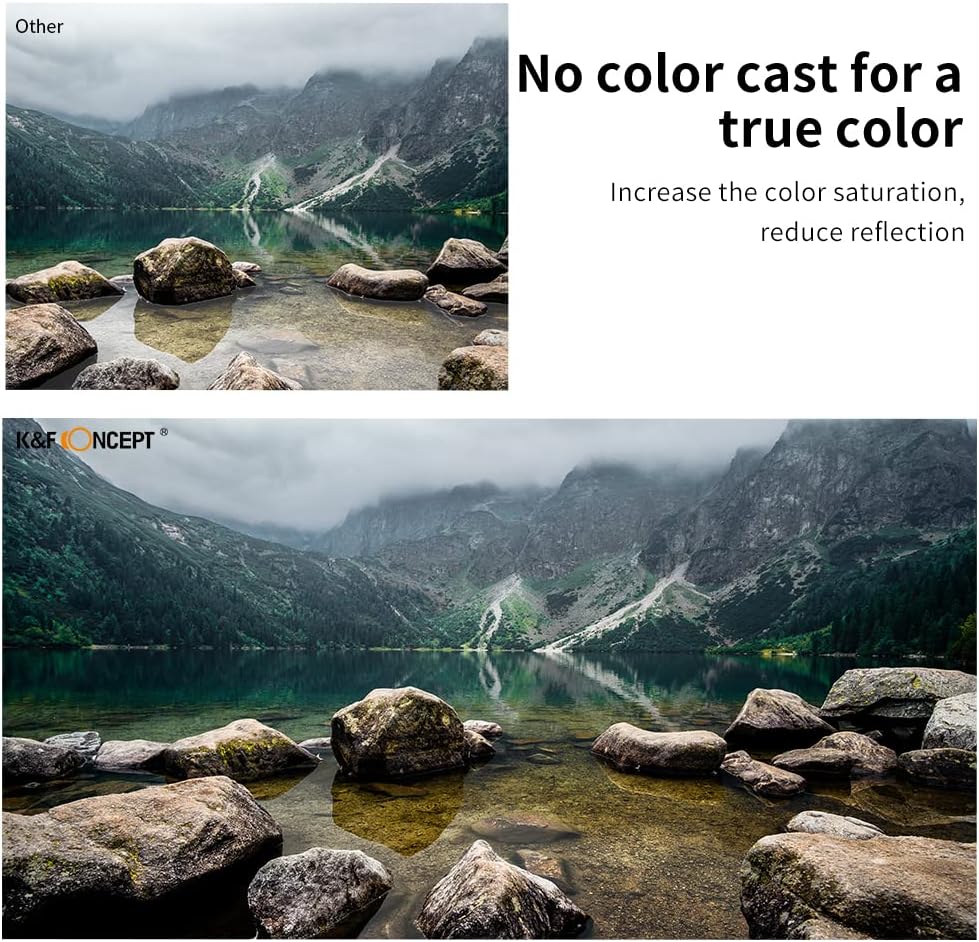 52mm Circular Polarizer Filter with Multi-Layer Coatings W42352