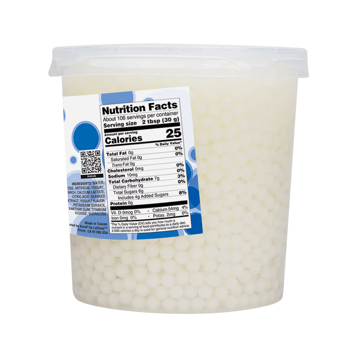 Yogurt Popping Pearls 7 lbs I10760