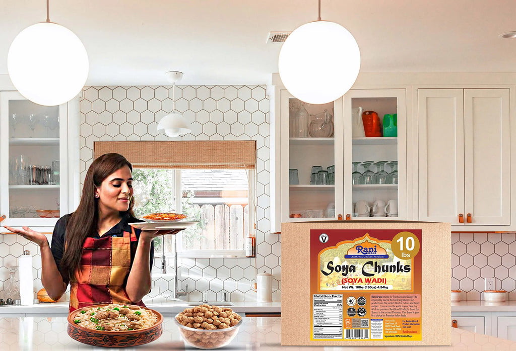 Soy Chunks Nuggets 160oz Bulk Box F5597