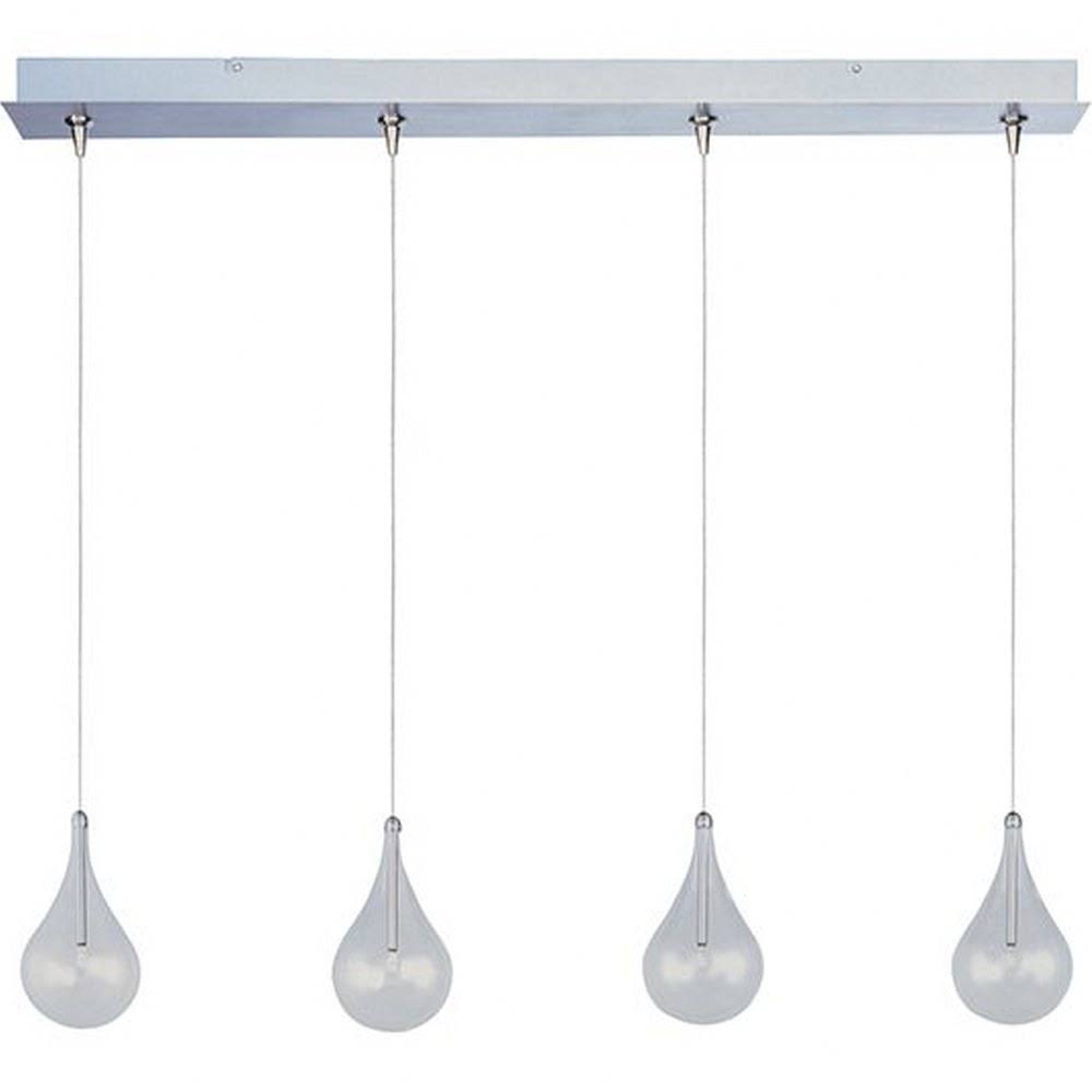 4-Light Canopy Satin Nickel B45092