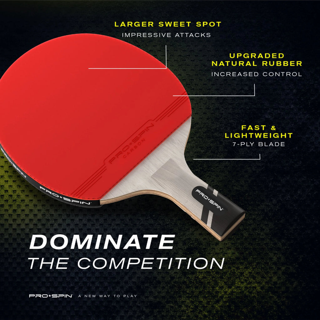 Carbon Fiber Ping Pong Paddle with Penhold Grip B405