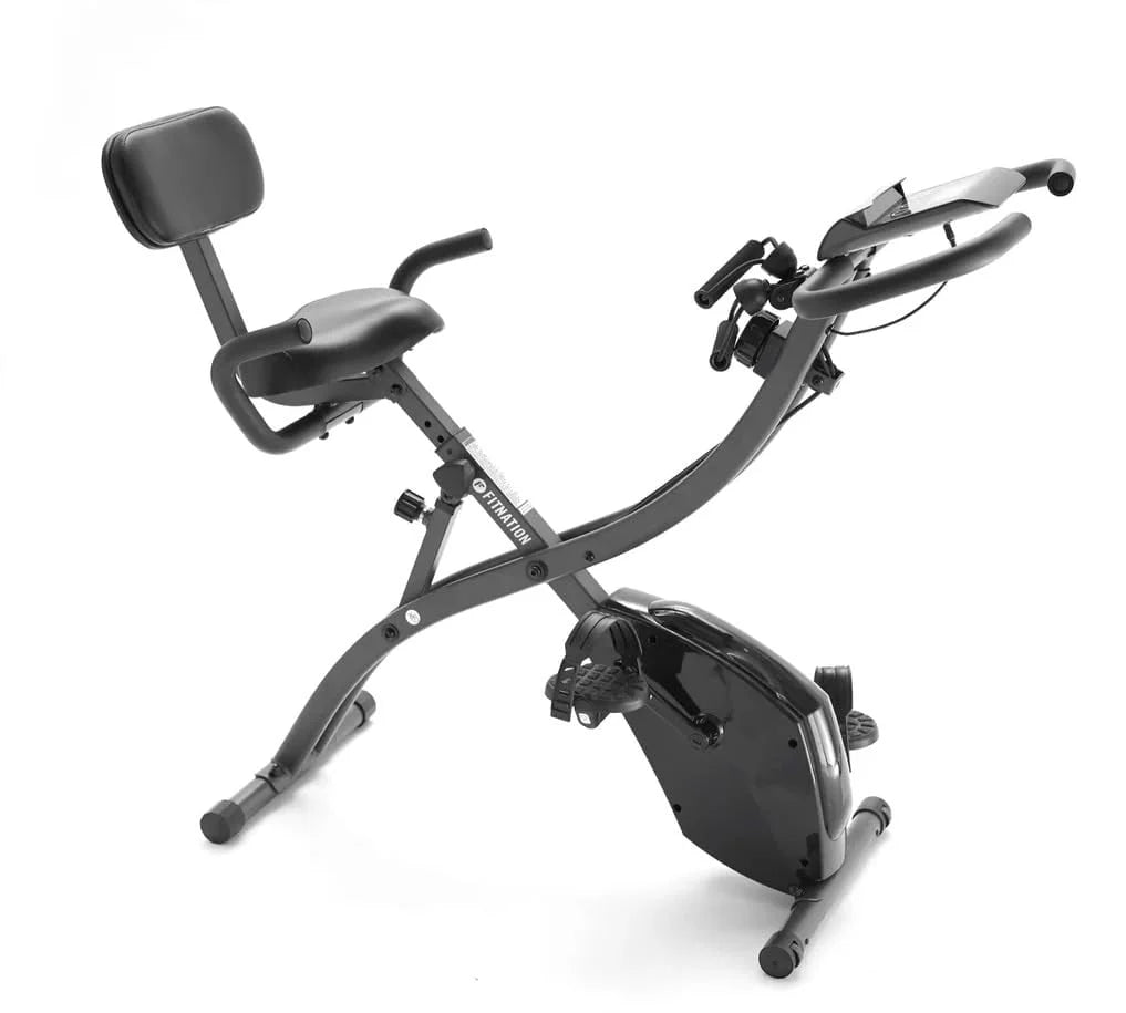 Folding Magnetic Exercise Bike with LCD Display K244