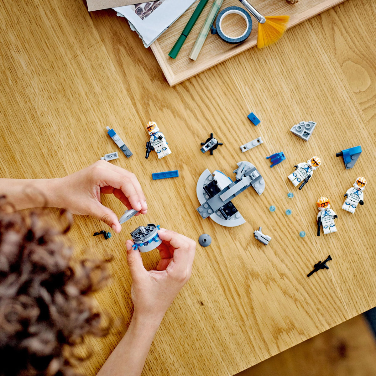 Building Toy Set with 4 Star Wars Figures L974897