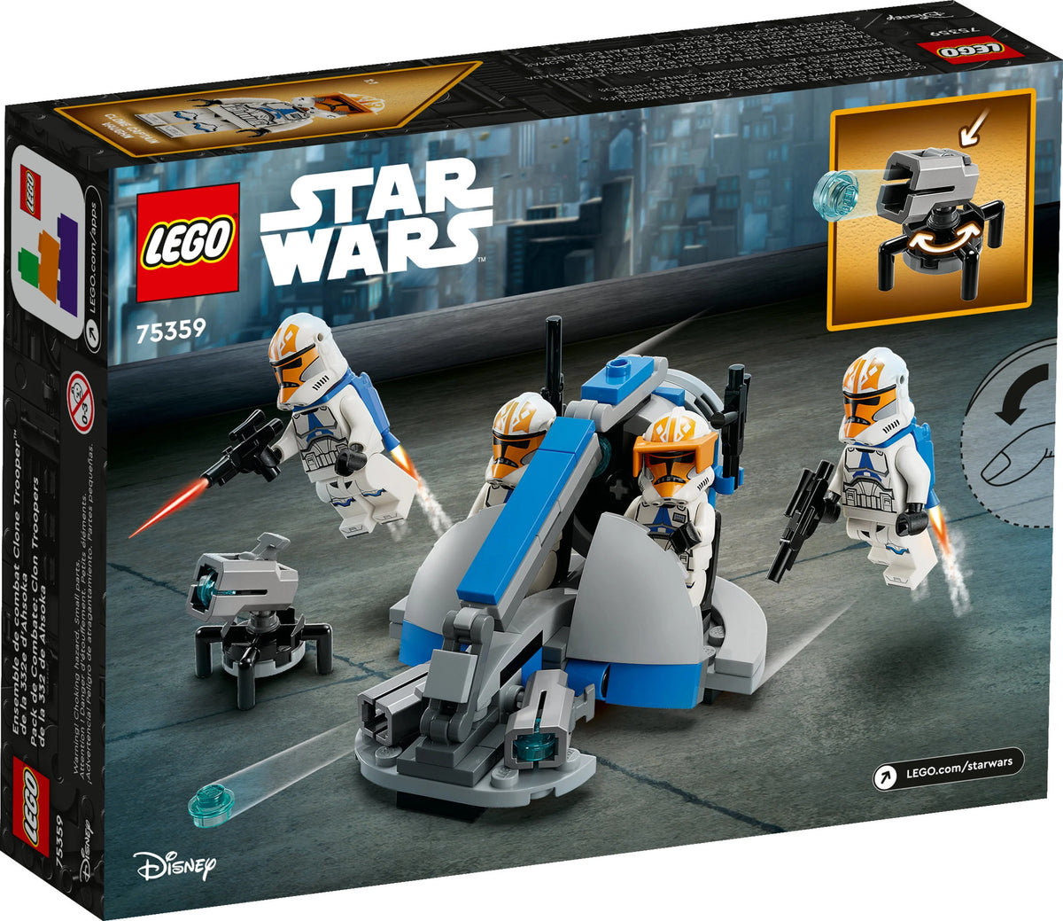 Building Toy Set with 4 Star Wars Figures L974897