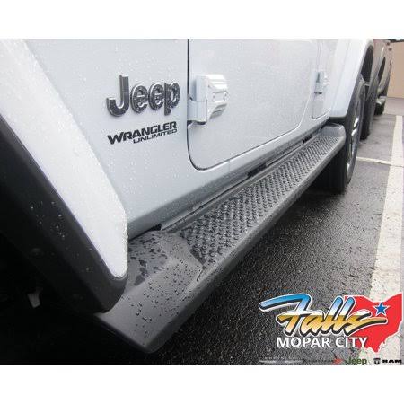 Black Molded 4 Door Running Board Side Steps I17567