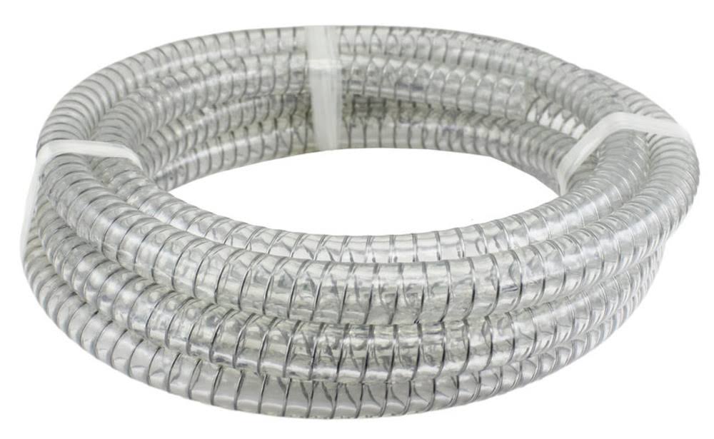 50 ft x 2-1/2 ID Steel Wire Suction PVC Flexible Tubing A73655