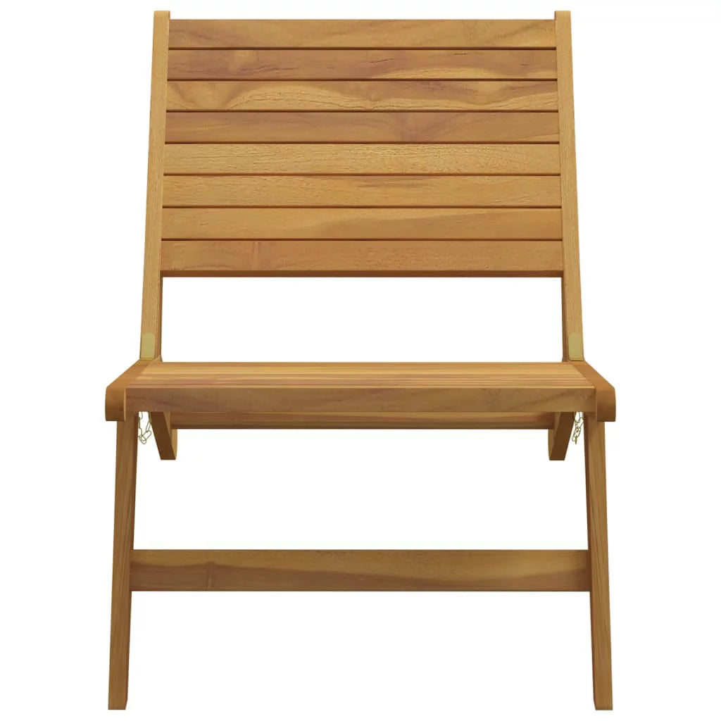 Solid Wood Teak Patio Chair I38136