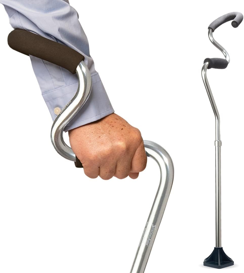Lightweight Adjustable Self Standing Walking Cane R23402