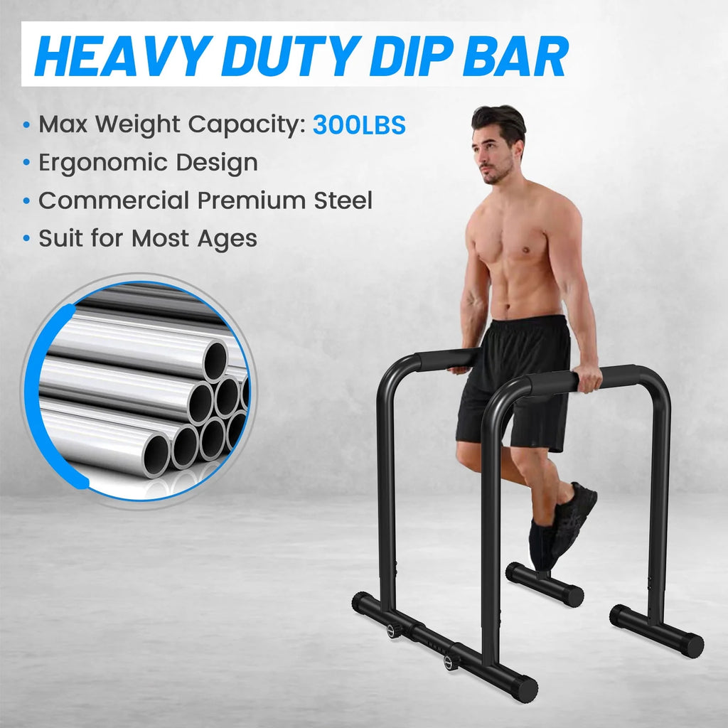 Adjustable Heavy Duty Steel Dip Station Z7625
