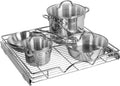 Chrome Heavy Duty Pull Out Drawer Cabinet Organizer A13067