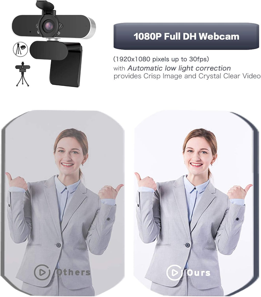 1080p HD USB Webcam with Microphone A290532