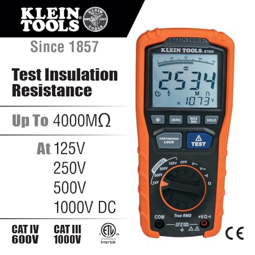 4000 Ohms Resistance Auto-Ranging TRMS Multimeter Z6557