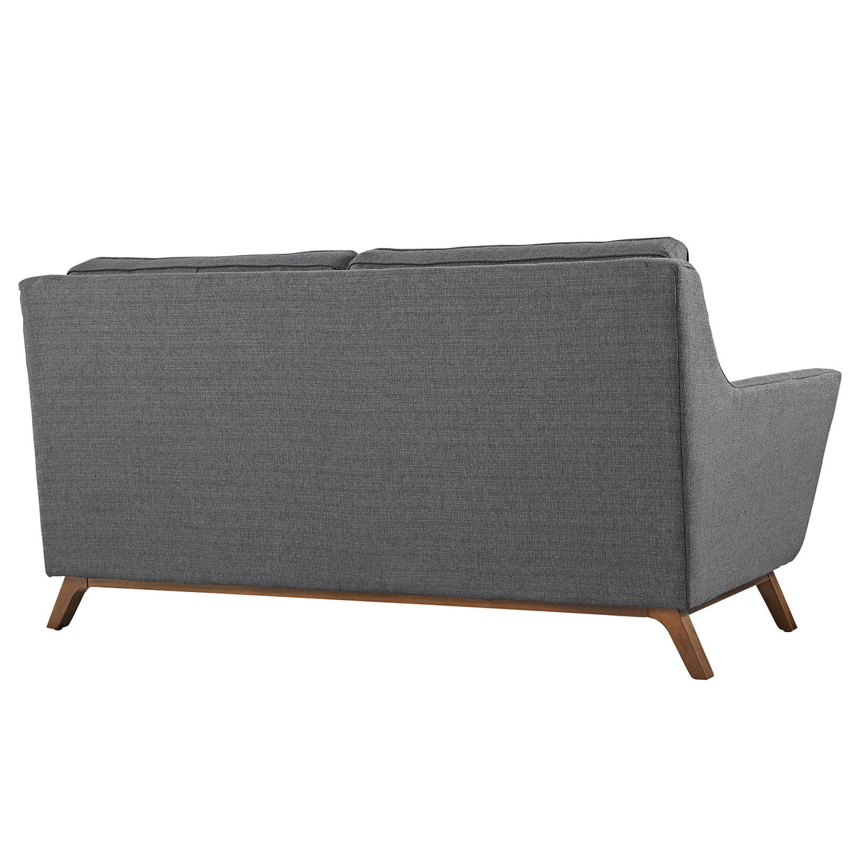Grey Fabric Sofa Set of Two A183