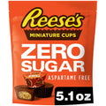 Zero Sugar Peanut Butter Cups Candy, Bag 5.1 oz K478