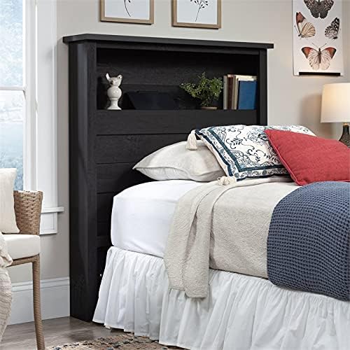 Twin Wooden Bookcase Headboard P494