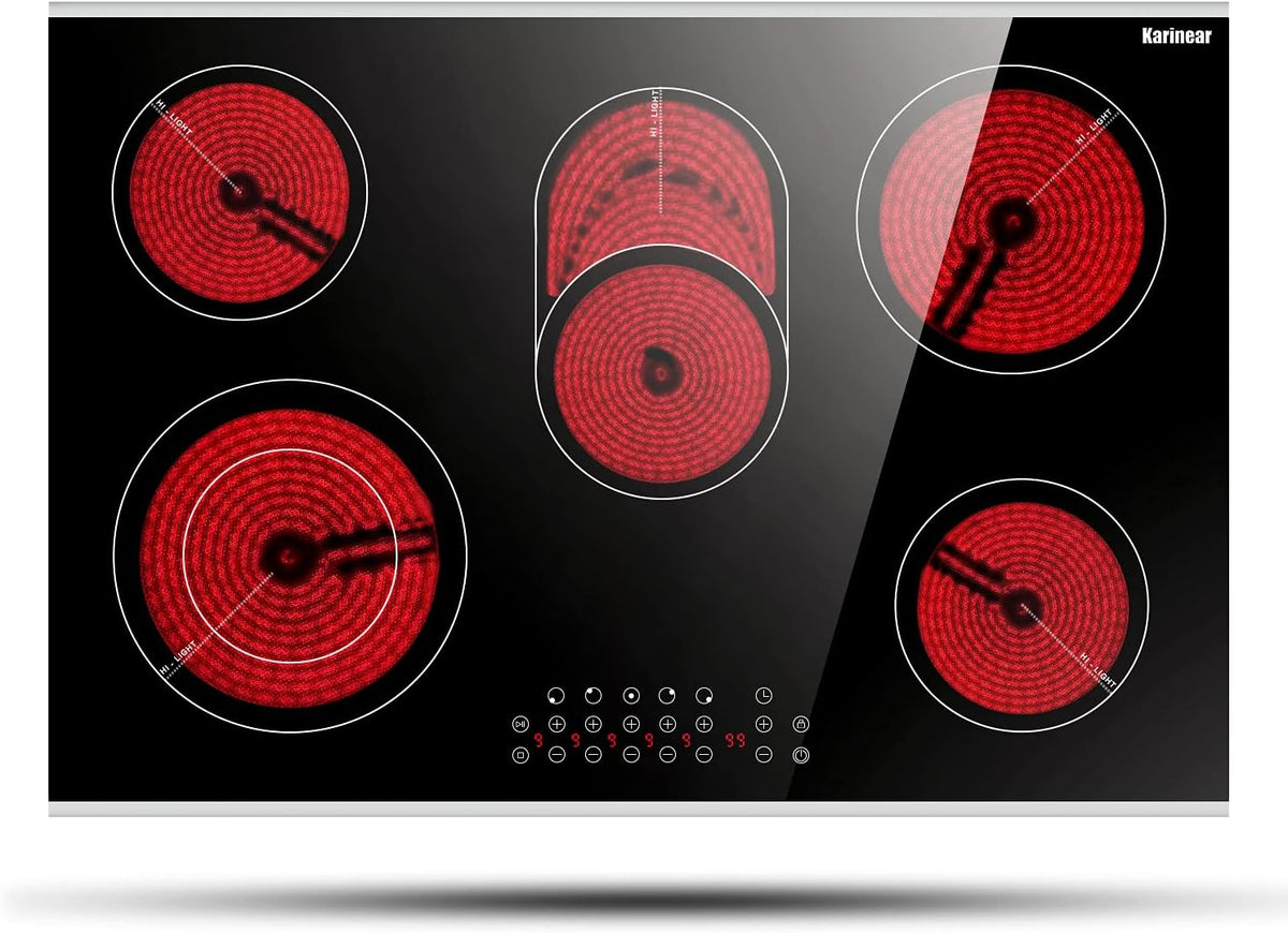 4 Burner Electric Radiant Cooktop 24 Inch U829