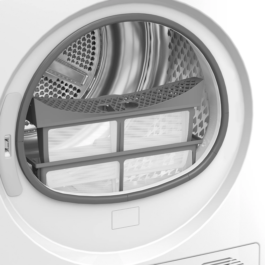 White Front Load Electric Dryer S435088