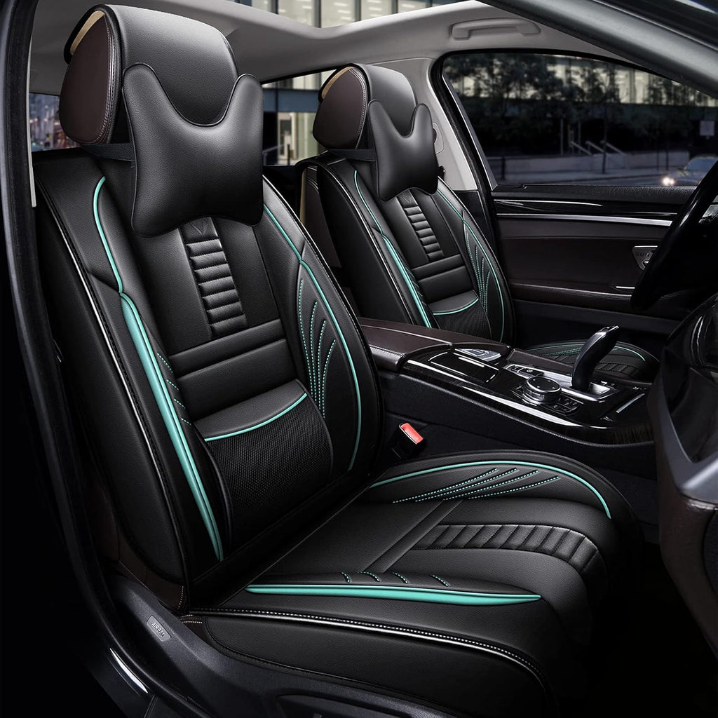 Leather Waterproof Car Seat Cover Full Set I650