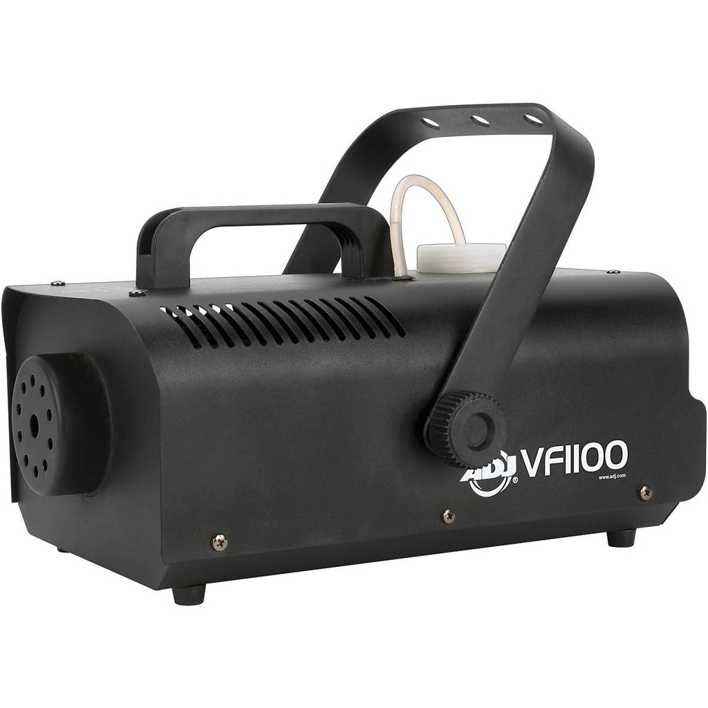 Black 1000 W Mobile Fog Machine with Wireless Remote Control S316