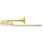 Lacquer Rose Brass Bell F-Attachment Trombone L41317