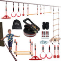 50FT Ninja Warrior Obstacle Course Outdoor Playset L703580