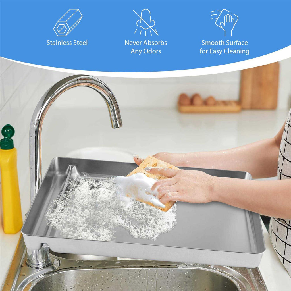 Stainless Steel Reusable Litter Tray T568