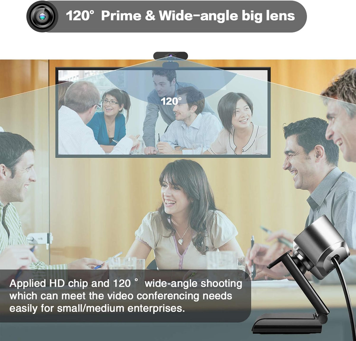 1080p HD USB Webcam with Microphone A290532