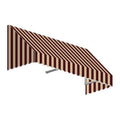 Burgundy & Tan Window & Entry Awning N57804