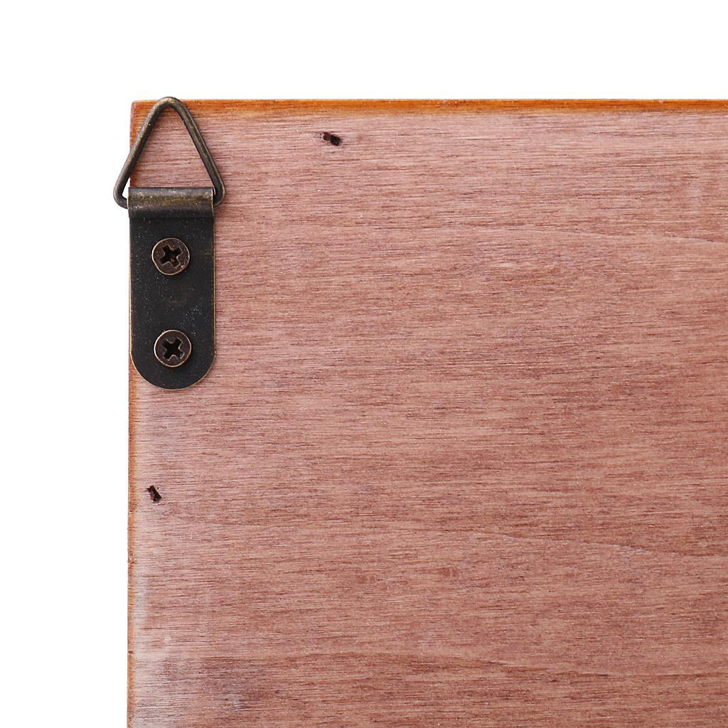 Wooden Wall Mount Storage Cabinet Shelf Z2974
