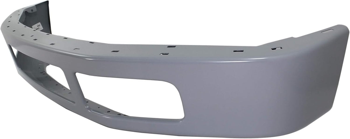 Paintable Steel Front Bumper with Moulding Pad Holes Z1411