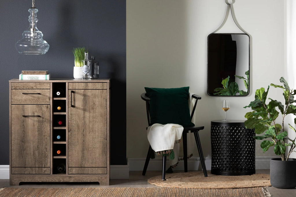 Vietti Bar Cabinet with Storage V29122