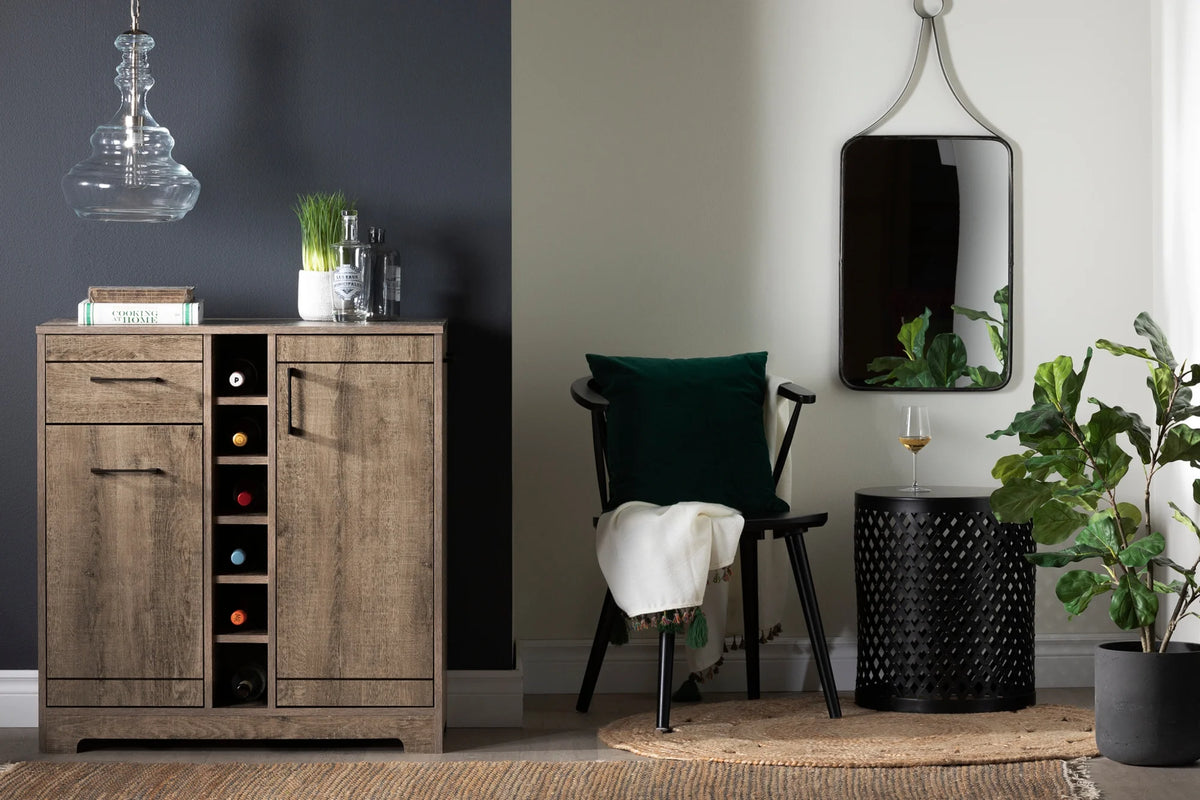 Vietti Bar Cabinet with Storage V29122