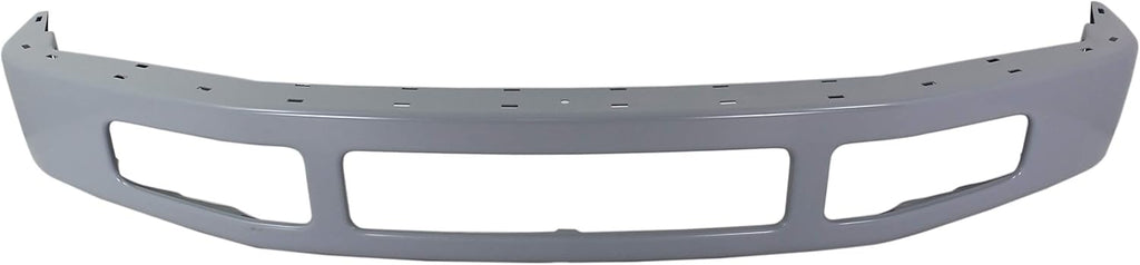 Paintable Steel Front Bumper with Moulding Pad Holes Z1411