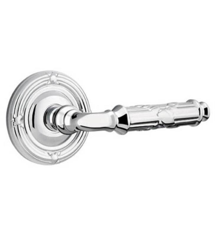 Lever with Ribbon & Reed Rose Passage Turino X9249