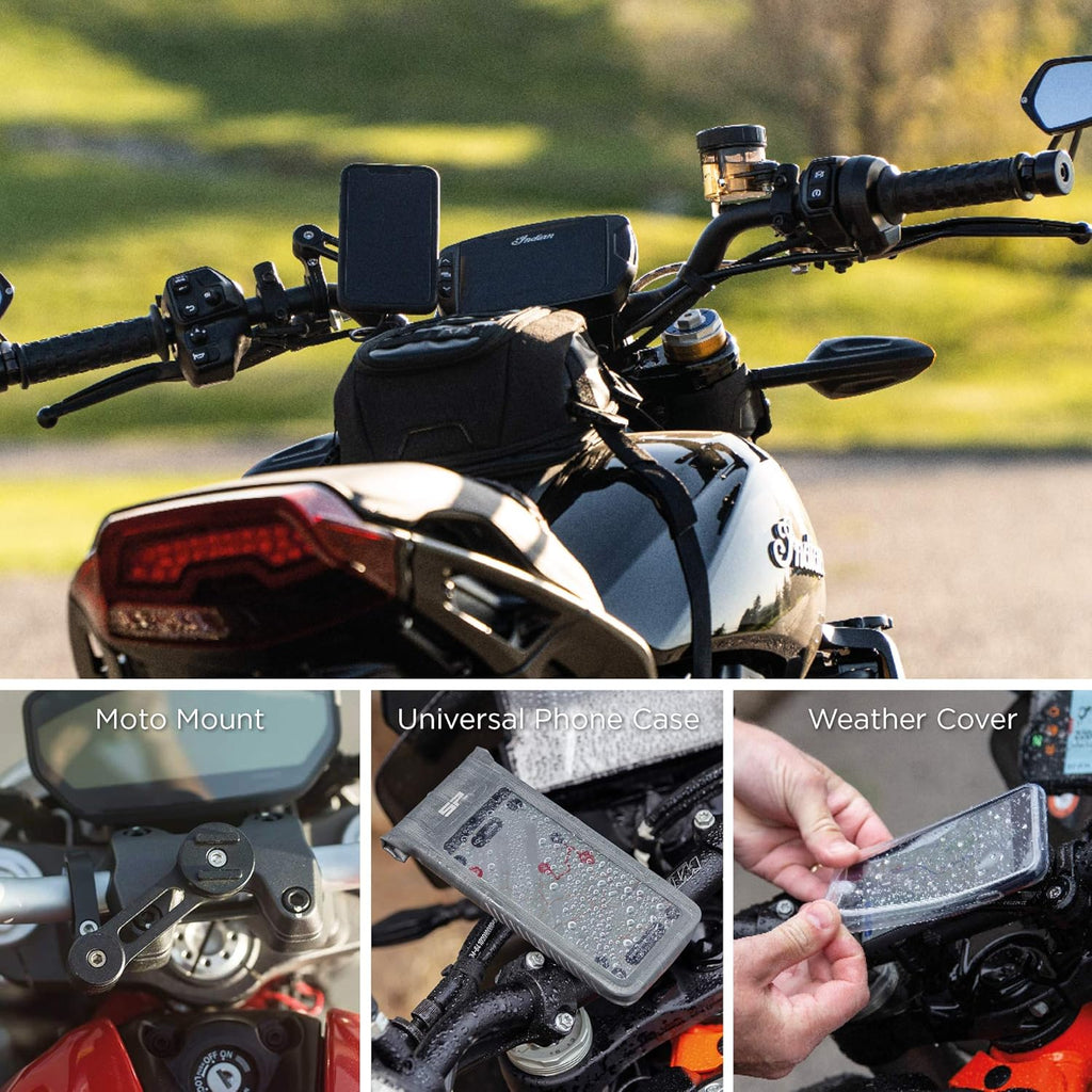 Aircraft Grade Aluminium Phone Mount for Motorcycles O60591