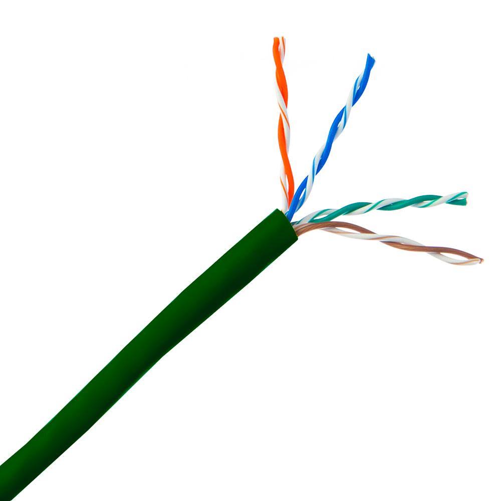 Green 1000 ft Cat5e Bulk Cable B98664