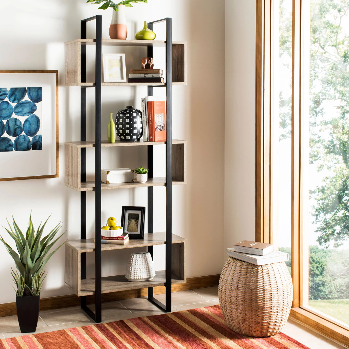 Wood 3 Shelves Etagere U561350